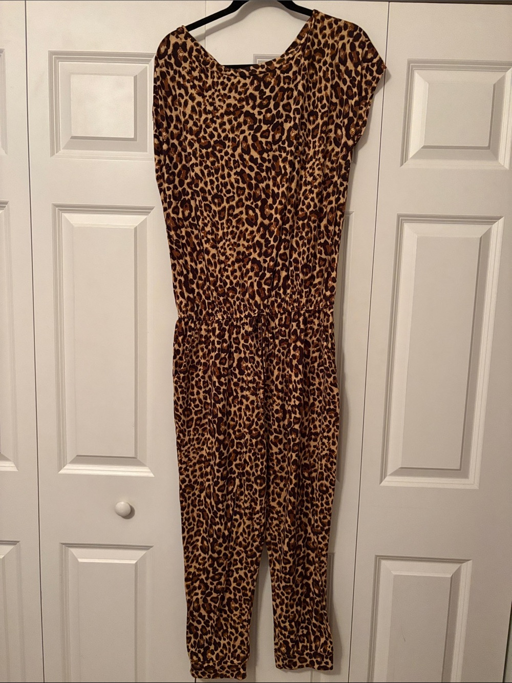 Leopard Print Women's Jumpsuit